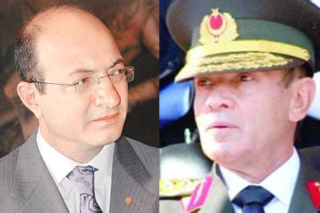 CHP Denizli deputy İlhan Cihaner and retired Gen. Saldıray Berk