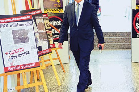 Several hate crimes have been committed in Turkey as a result of the publication of news items and columns using hateful discourse, some of which were displayed at a conference on hate speech last year. (PHOTO CİHAN, Mehmet Yatkın)