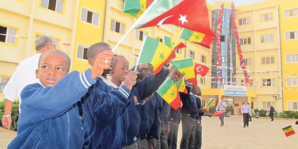 Yavuz Sultan Selim Turkish College in Senegal is one of the many Hizmet-inspired schools in the country.(Photo: Today's Zaman)