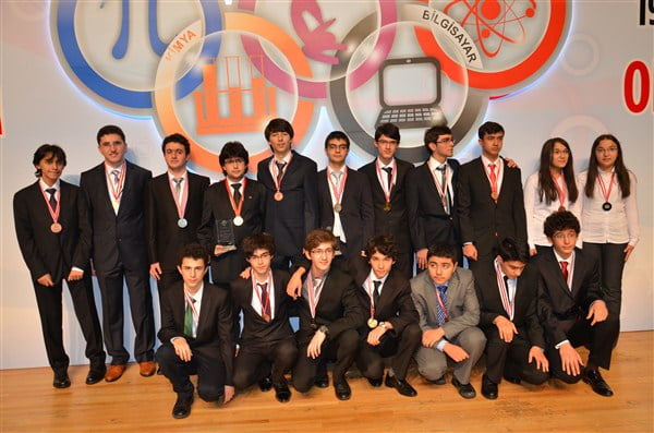 The Private Fatih Science High School, Samanyolu Science High School, Yamanlar Science High School and Atlantik School picked up jointly 64 medals on Wednesday at the 22nd National Science Olympiad and the 19th National Mathematics Olympiad for primary and secondary schools.