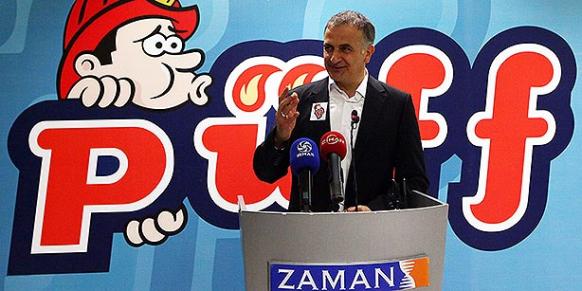 Zaman Media Group CEO Ekrem Dumanlı introduced Püff magazine at a gala reception at the Zaman headquarters in İstanbul on Friday. (Photo: Today’s Zaman, Şule Tülin Üner)