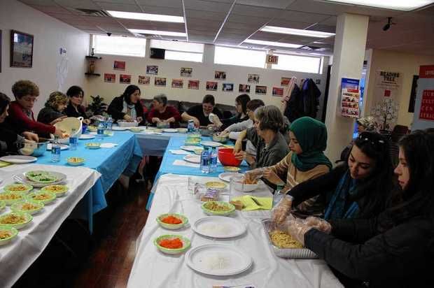 Besides organizing Turkish Day on April 23 in Syracuse, the Turkish Cultural Center in Syracuse offers cooking classes (above), educational and recreational activities for children and families. The center is located at 320 Tracy St., Syracuse. (Photo courtesy of Tim Saka)