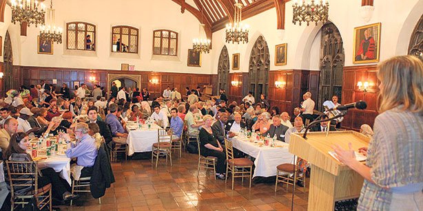 The iftar event in Columbia University, was attended by numerous prominent members of the community.(Photo: AP)