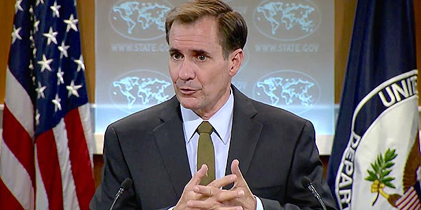 US State Department spokesperson John Kirby says the State Department is not going to comment publicly on every specific alleged intelligence or disclosure activity. (Photo: Cihan)