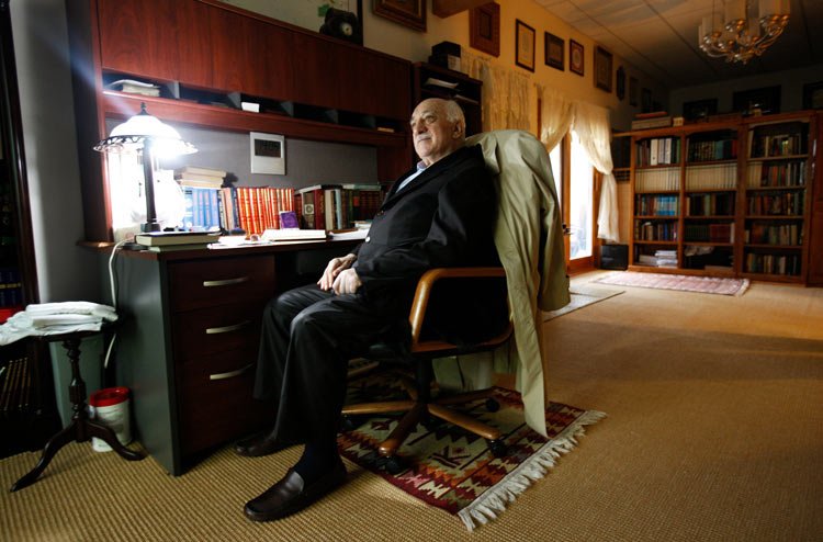 Fethullah Gulen, a Muslim cleric who lives in self-imposed exile in Pennsylvania and is a rival of President Recep Tayyip Erdogan of Turkey. Credit Ruth Fremson/The New York Times