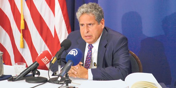 Robert Amsterdam, founding partner of the Amsterdam & Partners LLP, is seen during a press conference held in Washington. (Photo: Cihan)