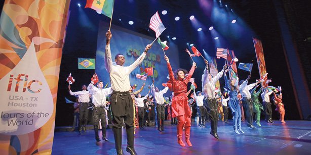 One hundred students from around the globe performed at the 14th edition of the International Language and Culture Festival, held in Houston, Texas. (Photo: Cihan)