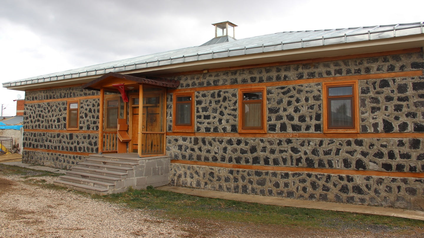 Fethullah Gulen's family home in Korucuk, eastern Turkey. Photograph: Stephen Starr