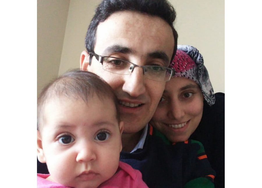 Queen's University student Inan Korkmaz, seen with wife Yasemin and daughter Asli Mina, was granted asylum in Canada in March based on his claim of political persecution by Turkey's regime.