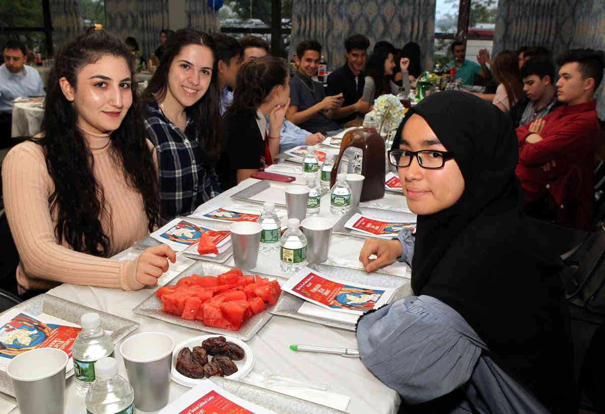 All faiths: The Kings Bay Y, a Jewish community center in Sheepshead Bay, hosted an interfaith iftar dinner for the holy month of Ramadan on May 17. Muslims, Jews, Christians and others attended.